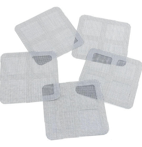 Parche De Reparación Mosquiteros Ventanas Puertas Baño Kit 6 1