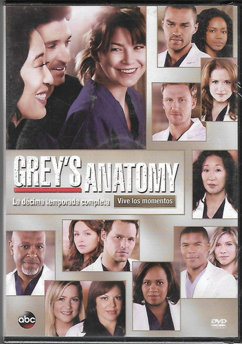 Grey's Anatomy Décima Temporada Serie Dvd Original Nuevo 0