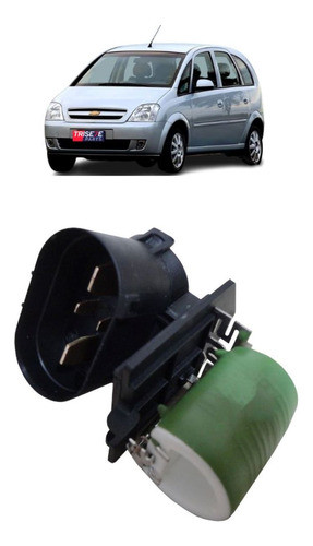 Resistência Do Eletro Ventilador Ar Condicionado Gm Meriva 0