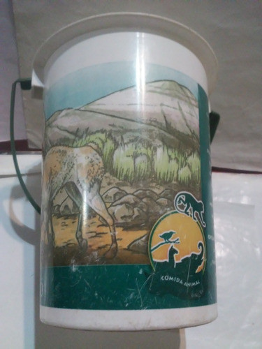 Zoo Buenos Aires Balde Souvenir 14 Cm P/ Visitas 1