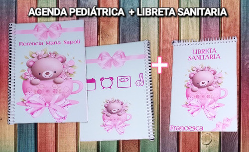 Cuaderno Pediátrico + Libreta Sanitaria Personalizados 0