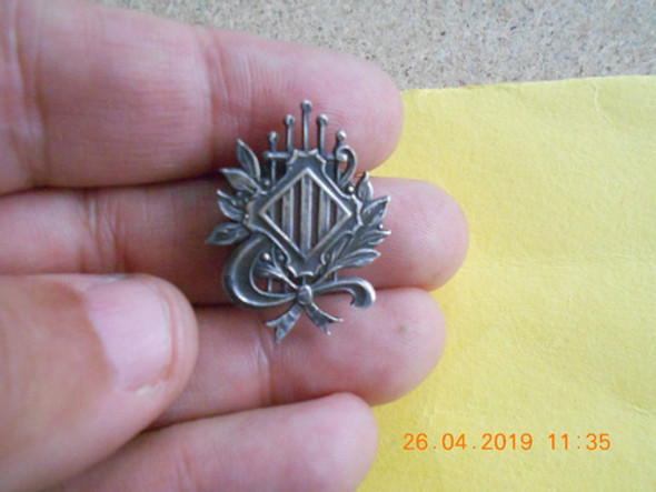 Insignia De Solapa Banda Militar Guerra Civil Española 0