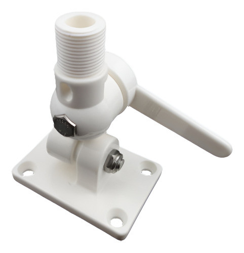 Perfecto Blanco Ajustable Moldeada Nylon Montaje Base De Ant 0