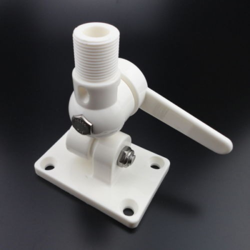 Perfecto Blanco Ajustable Moldeada Nylon Montaje Base De Ant 1