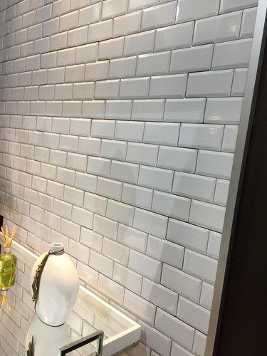 Ceramica 31x54 Metro Subway Encastre . Articons 1