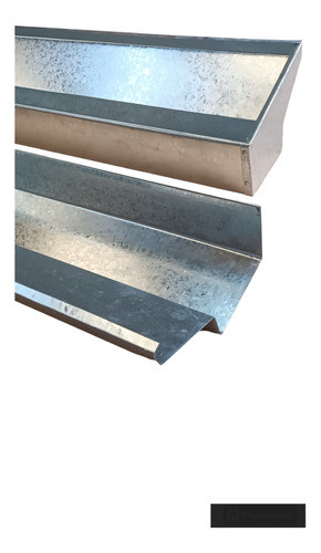 Canaletas De Chapa Galvanizada Tiras De 2mts En Chapa 25. 1
