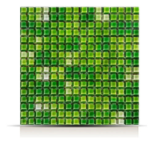 Malla 28.5x28.5 Tofi Kiwi Vidrio Acuarela 0