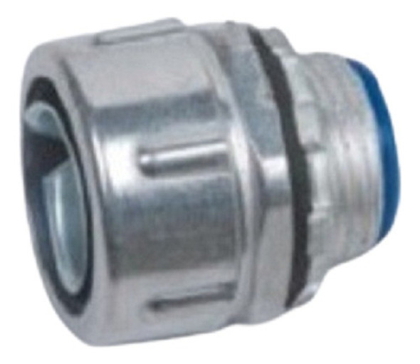 Conector Metálico Galvanizado Recto 3/4 Pulgada, Precio X10u 0 Conector Metálico Galvanizado Recto 3/4 Pulgada, Precio X10u 0