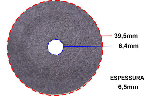 Pedra Afiar Bermar Azul Fina 1