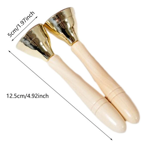 2x Conjunto De Sinos De Mão Para Instrumentos Musicais, F 1
