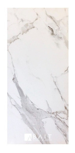 Porcelanico Simil Calacatta Satinado 46x100 Rectificado 0