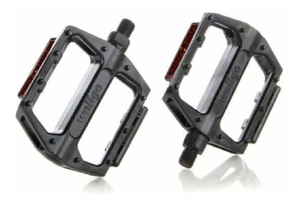 Pedales Mtb Wellgo B087 Plataforma Aluminio 1