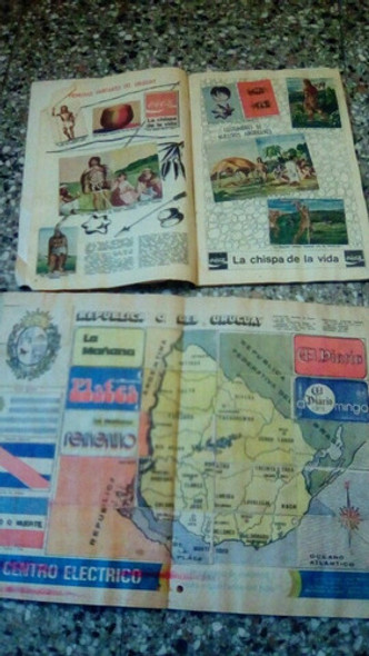 Antiguo Álbum Figuritas Tierra Mía Y El Escolar De Colección 1