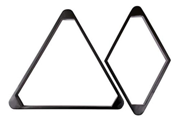 Iszy Billiards Juego De 2 Estantes De Madera Para 1