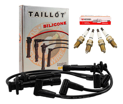Kit Cables + Bujias Chery Qq Distribuidor Sae 0