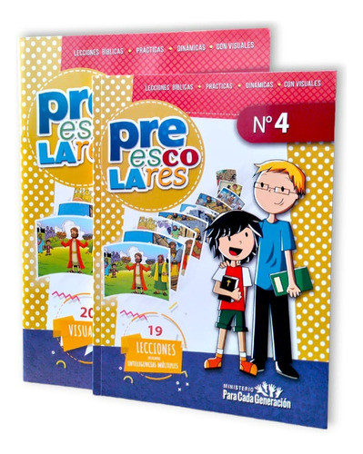 Lecciones Bíblicas Para Niños Pre Escolares N4 Con Visuales 0