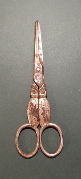 Tijera Antigua Vintage De Costura Forma De Buho 0 Tijera Antigua Vintage De Costura Forma De Buho 0