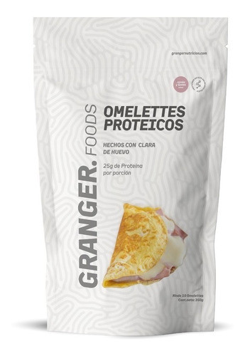 Omelette Proteicos Granger  Proteina Alto Valor Natural X2 1