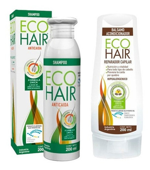 Eco Hair Shampoo Anticaida + Bálsamo Acondicionador 0