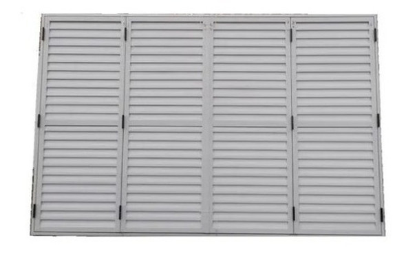Postigon Aluminio 3 Hojas 100x110 Blanco 0