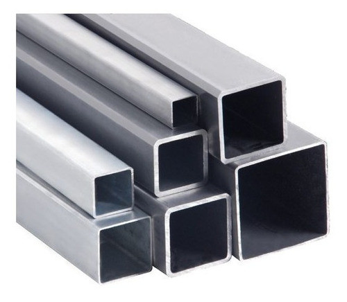 Caño Cuadrado 70 X 70mm, Espesor 1,6mm; En Hierro 6mt 0