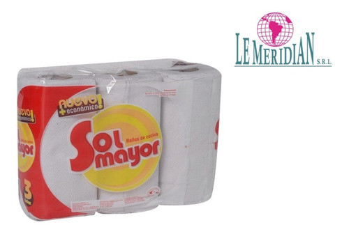 Rollos De Cocina Bolsón Sol Mayor X 36 Unidades Económico! 1