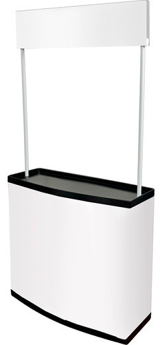Mini Stand Negro 1 Metro Portatil Desarmable Sin Grafica 0
