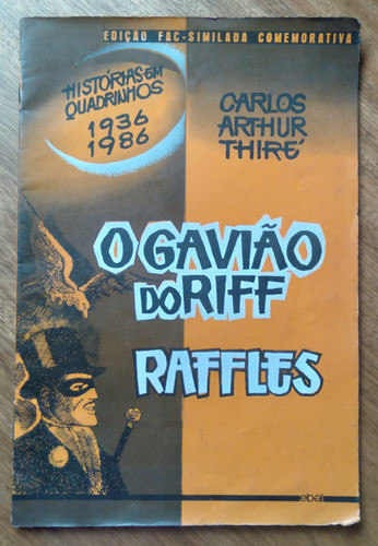 242q Gibi Edição Fac Similada Gavião Do Riff E Raffles. Ebal 0