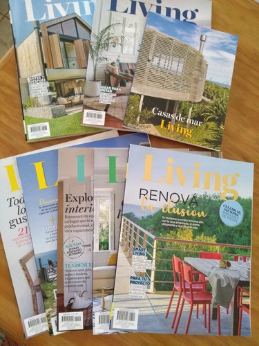 Lote  Revista Living  Año 2020 /2021 Y Especiales 1