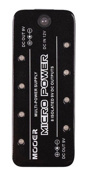 Micro Alimentador/transformador Mooer Micro Power Multiple 1