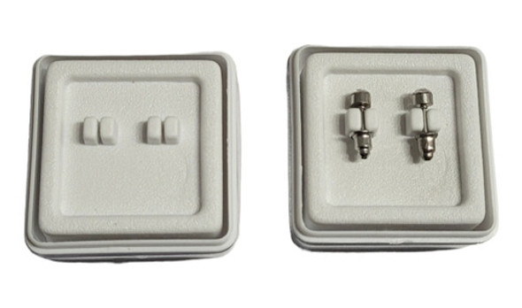 Estuche Caja Exhibidor X12u P/ Aros 4x4 Visor Ideal Joyerias 0