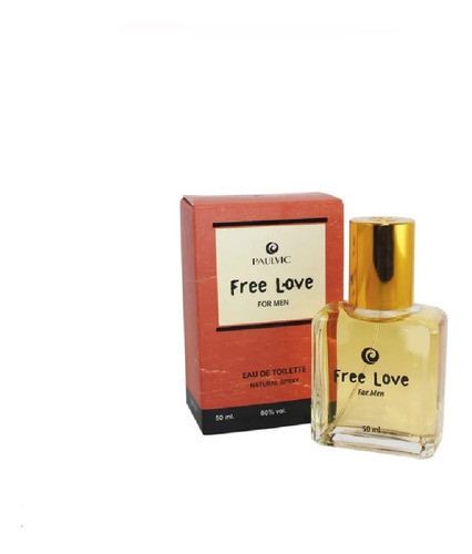 Perfume Paulvic Free Love Fragancia Masculina - Dist Oficial 0