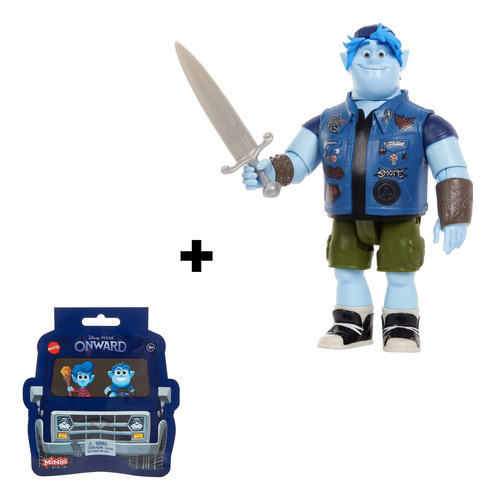 Onward - Figura 17cm Barley Lightfoot + Mini Figura - Glx80 1