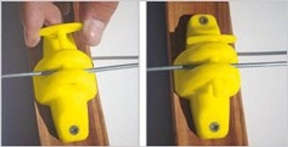 100 Aislador Pin Lock P/ Cercos Electrificados Seguridad 1