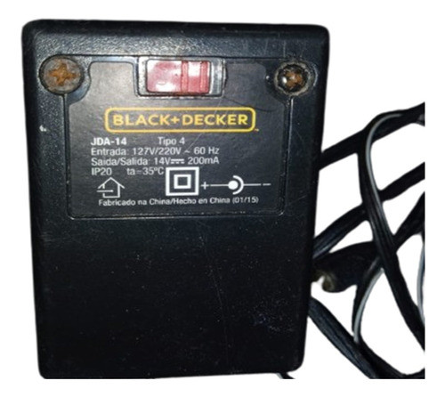 Carregador 12 V Mod Jda-14 127/220v S 14v 200ma 1