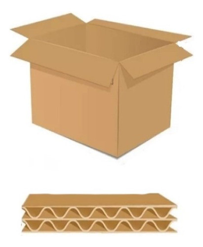 Caja Cartón Embalaje 50x50x50 Doble Triple  Exportación 5 U 0
