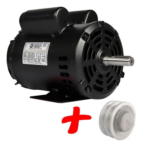 Motor Elétrico Mono 2cv 2 Pólos 110/220 V Alta Rotação Polia 0