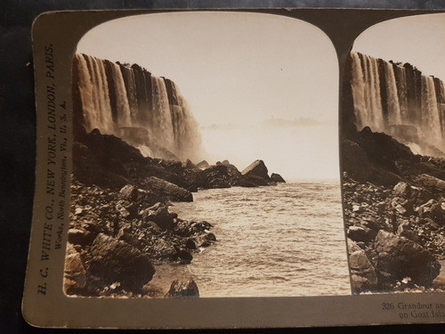 Niagara Foto Estereoscópica. 1900. 51623. 1