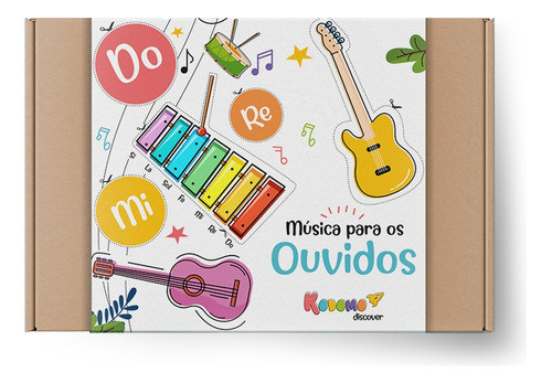 Kit Musical Infantil Coleção Discover, Brinquedos Kodomo 0