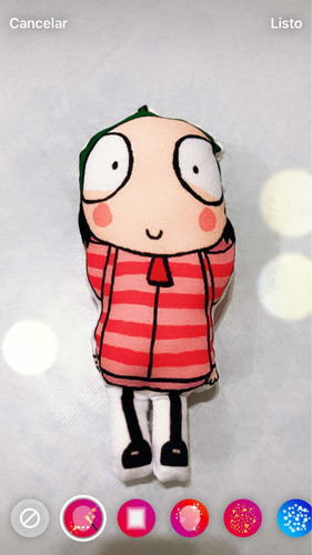 Muñeco Almohadón  Apego Sarah & Duck 25 Cm Estimulación 1