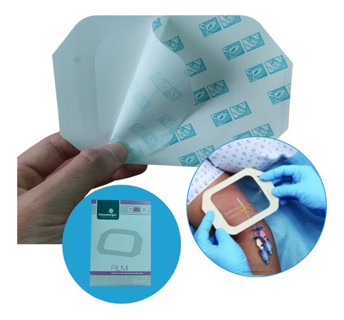 Aposito Esteril Impermeable Heridas Film Adhesivo 10x12cmx50 0