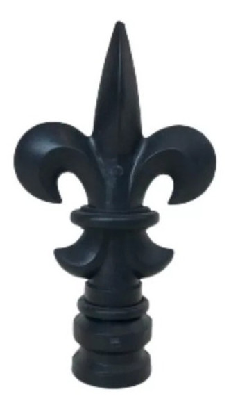 Adorno Punta De Reja Plástica Flor De Liz Pack 40 Unidades 1 Adorno Punta De Reja Plástica Flor De Liz Pack 40 Unidades 1