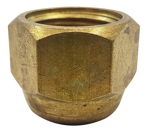 Tuerca Cupla 1/2 Bronce Aire Acondicionado Refrigeracion X1 1
