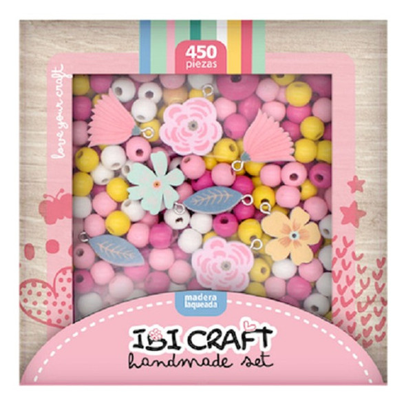 Cuentas De Madera Color Corazones Ibi Craft Serviciopapelero 0