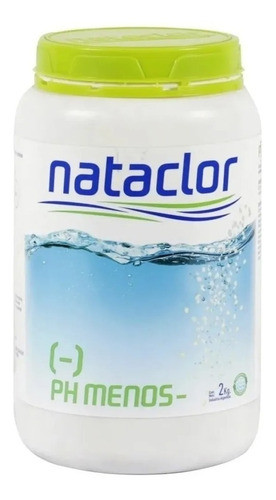 Regulador Para Pileta De Ph Menos 2 Kg Nataclor Rinde + 0
