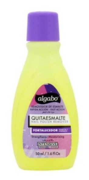 5 Quitaesmalte Fortalecedor Con Silicona Algabo 100 Ml 0