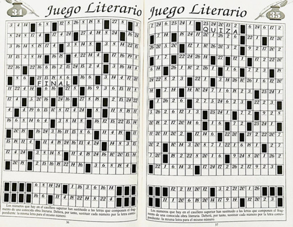 Juegos Literarios Esp Literarios N° 1 Hyg - 68 Paginas 1