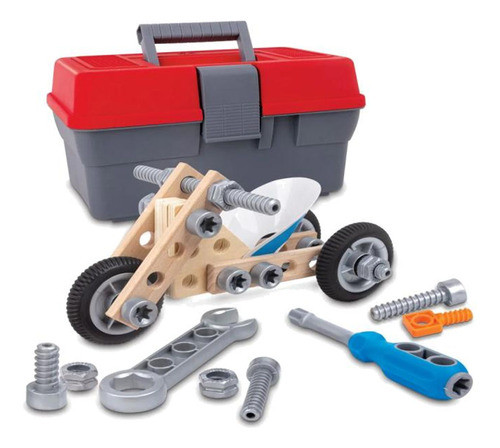 Hape Set Para Construir Una Moto Junior Inventor Pr. 1