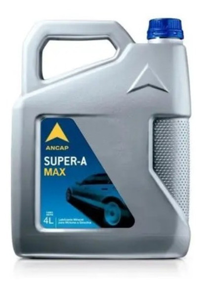 Aceite 10w40 Super A Max Ancap Lubricante Nafta Oferta 4 Lts 0
