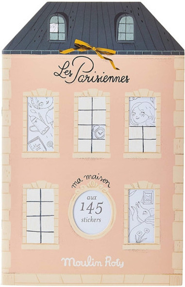 Libro Para Colorear Con  145 Stickers - Moulin Roty - 0